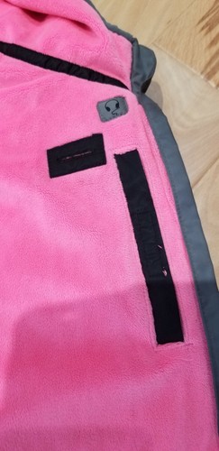 C9 Champion - Girls Puffer Jacket Pink/Gray (Sz XL/TG 14-16) winter Coat - Picture 9 of 12