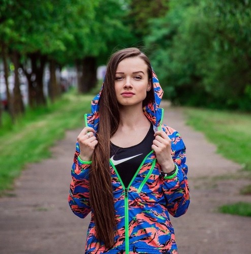 camouflage running jacket