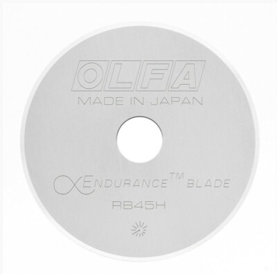 45mm OLFA ENDURANCE Rotary Cutter Blade (RB45H)