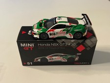 Mini GT 1:64 Honda NSX GT3 #30 2018 24 Hours of Spa Castrol #51 w/ Box