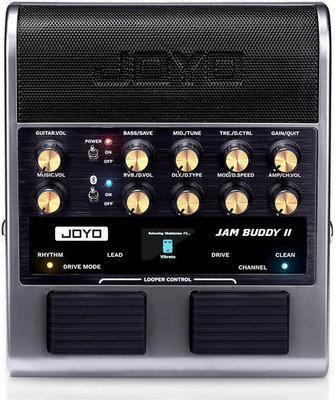 10W Electric Guitar Combo Amp Multi-Effects Pedal Portable Amplifier with Footsw