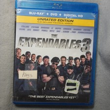 The Expendables 3 Unrated Extended Cut 2 Disc BLU-RAY Sylvester Stalone