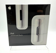 Apple iPod Universal Dock MA045G/B A1153 30-Pin S-Video NEW SEALED OEM