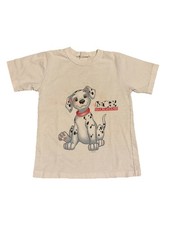 Vintage Disney 101 Dalmatians Boys Girls White Short Sleeve Kids T-Shirt Youth