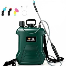 Battery Powered Sprayer 4 Gallon Powerful Electric Weed Sprayer Pump Garden