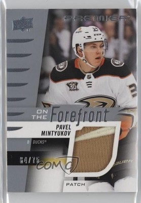 2023 Premier On the Forefront Rookies Jersey Black 64/75 Pavel Mintyukov RC 1q2
