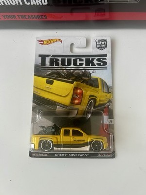 Hot Wheels 1:64 Trucks Serie Real Riders Car Culture Chevy Silverado