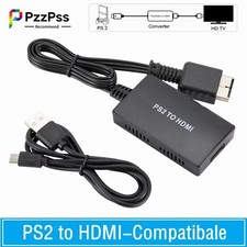 PS2 to HDMI Converter Video Adapter HD for PlayStation 1/2/3 1080P HDTV Monitor