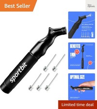 Ball Pump for Sports Balls - Push Pull Inflating System - Hand Pump for Exe...