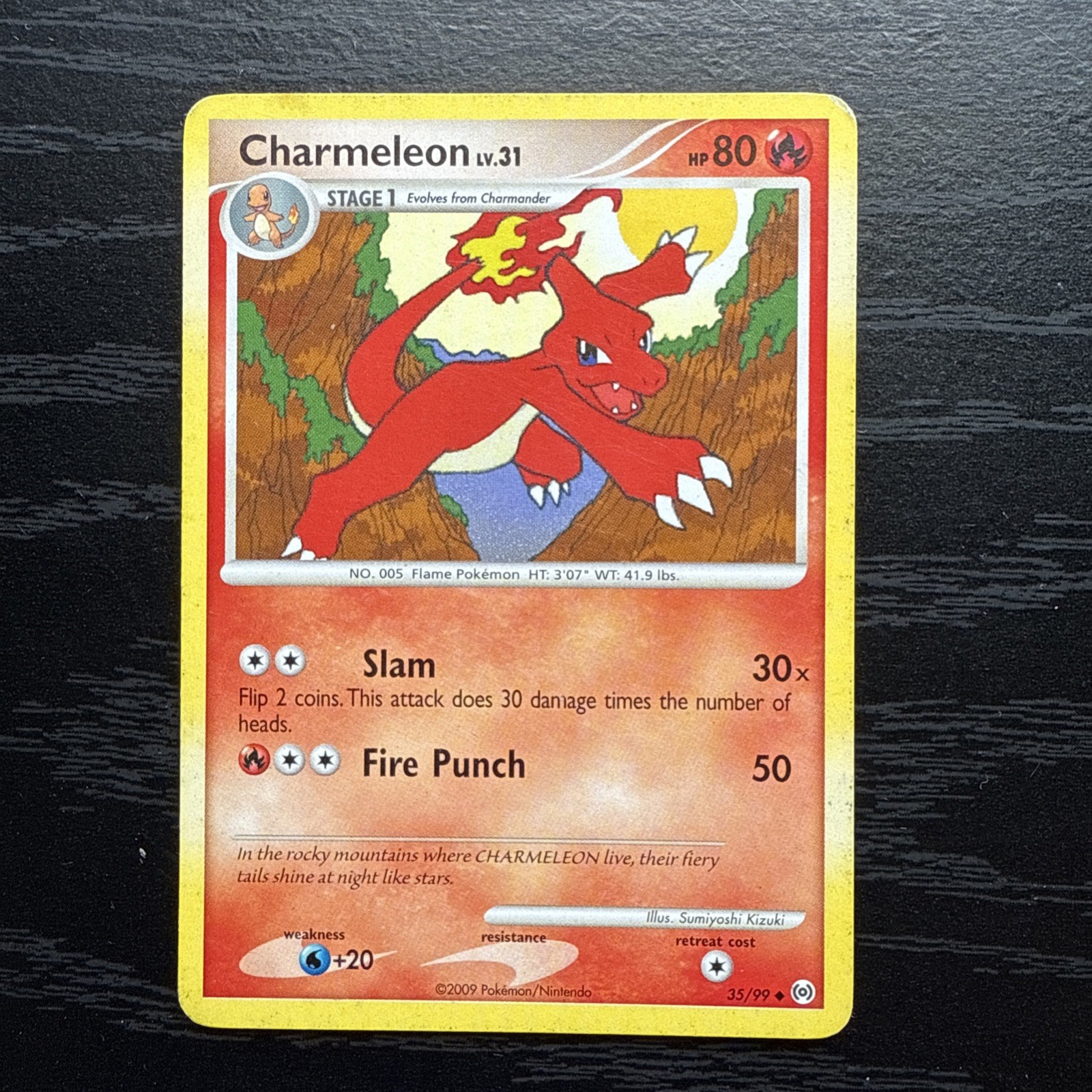 Charmeleon - 35/99 - Uncommon x1 - Lightly Played - Platinum Arceus