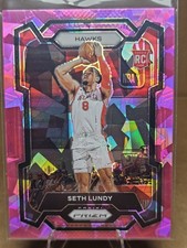 2023-24 Seth Lundy (RC) #138 Panini Pink Cracked Ice Prizm Rookie [gls0126]