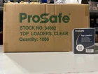 1000 Pro Safe 3x4 Sports Card Toploaders 1 case Stock 34082