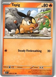 Tepig 029/217 Ascended Heroes