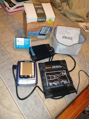 #ad #ad OxyWatch Fingerprint Post Oximeter amp; Blood Pressure Monitor Small amp; Large Cuff $70.00