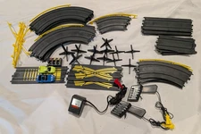 VINTAGE BIG LOT TYCO SLOT CAR SET CORVETTE LAMBORGHINI TESTED