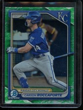 2024 Bowman Carson Roccaforte Lunar Glow Refractors KC Royals #BCP-33