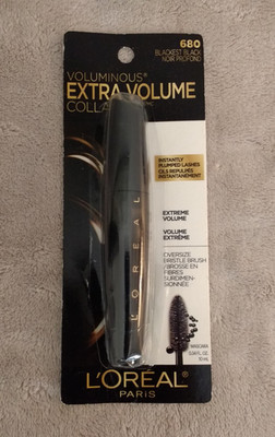 L'Oreal Voluminous Extra Volume Collagen Mascara, 680 BLACKEST BLACK