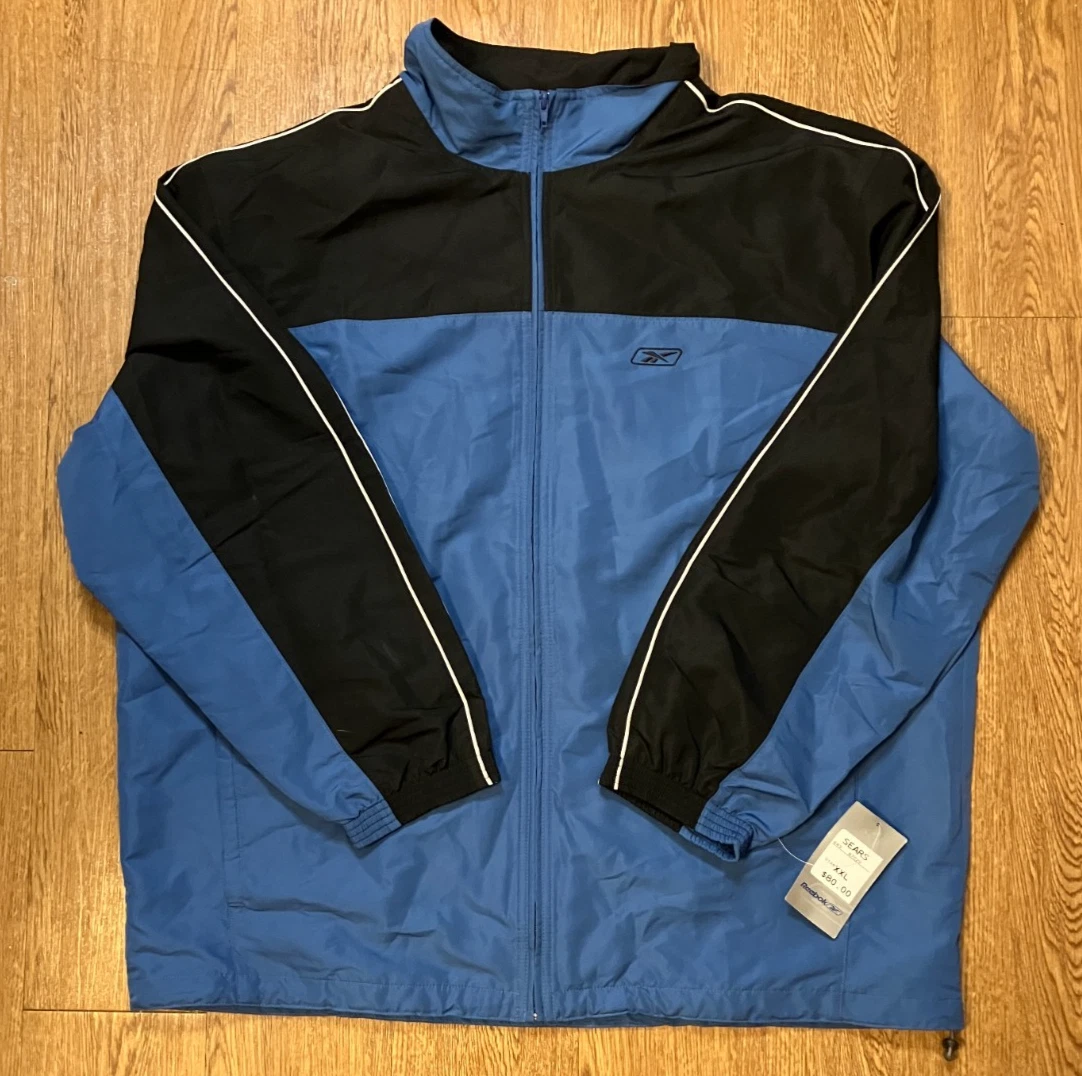 Reebok Track Jacket Blue Men's Activewear for Sale | Shop Men's