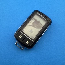 USED Silencer SL-RF90 2-Way Remote START Transmitter H5OTR60 H50TR60 BAD SCREEN