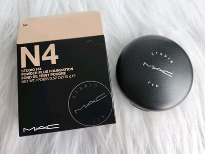 MAC Studio Fix Powder Plus Foundation   N4  15g Full Size   New & Authentic