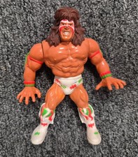 WWF Hasbro The Ultimate Warrior Action Figure 1991 Series 2 WWE Pro Wrestling