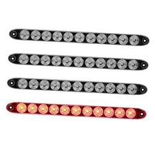 4 PCS 15.5" Red LED Stop Turn Tail Lights - Red Third Brake Light - 15 Inch