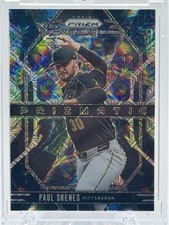 2025 Panini Prizm #7 Paul Skenes Prizmatic Green Pulsar Prizms # 3/25