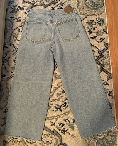 Madewell The Perfect Vintage Wide Leg Crop Jeans Damen Etikett Gr. 29 stretchig - Bild 4 von 14
