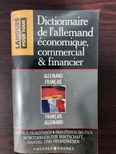 Dictionnaire de l'allemand économique, commercial et financier -