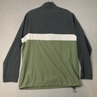 Sketchers Jacket Men Large Green Performance Collar Hiking Fishing Run