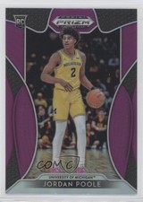 2019-20 Panini Prizm Draft Picks Purple Prizm Jordan Poole #28 he0