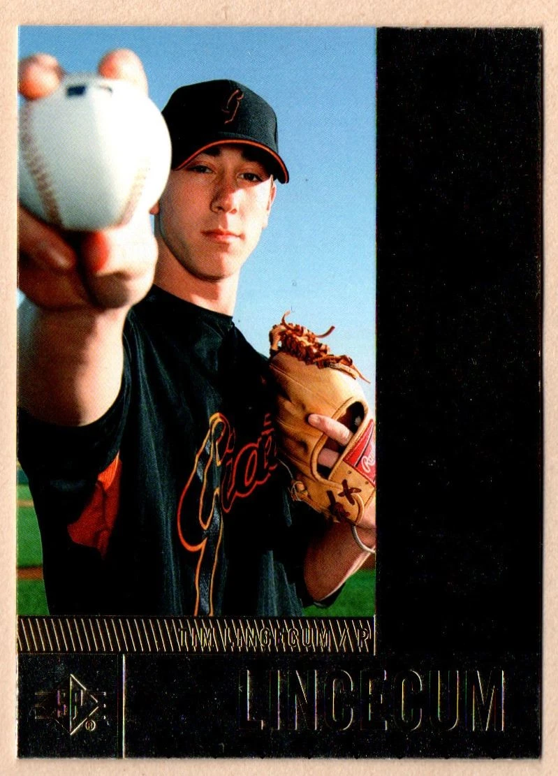 Upper Deck Tim Lincecum Baseball Sports Trading Cards