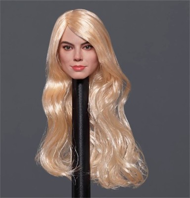 GACTOYS GC047C 1/6 Female Blonde Hair Head Sculpt For 12'' PH TBL HOT Figure Body