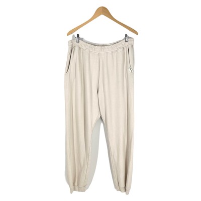 The Pleasing Harry Styles Women s 2XL Sweatpants Joggers Beige Athleisure Lounge