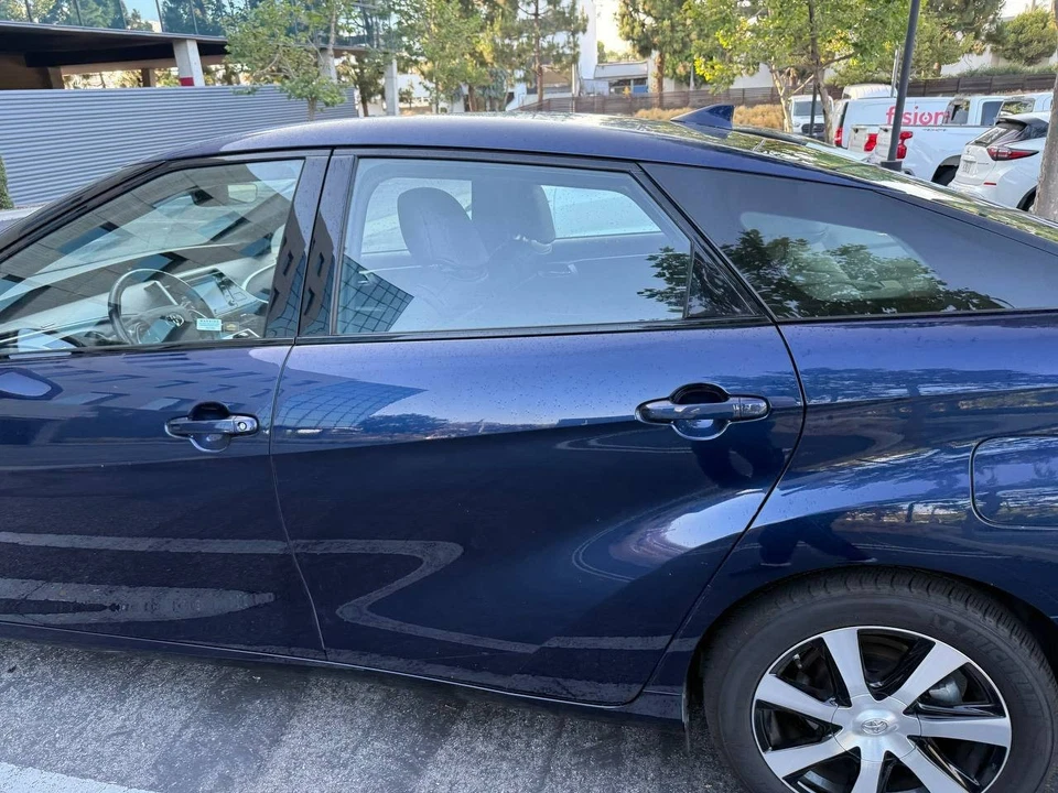 Left Driver's Side Skirt Rocker Panel Molding For 2019 Toyota Mirai Blue - Image 3 of 3