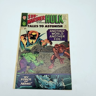 Tales To Astonish # 73 1965 Marvel Comics Hulk Leader Namor