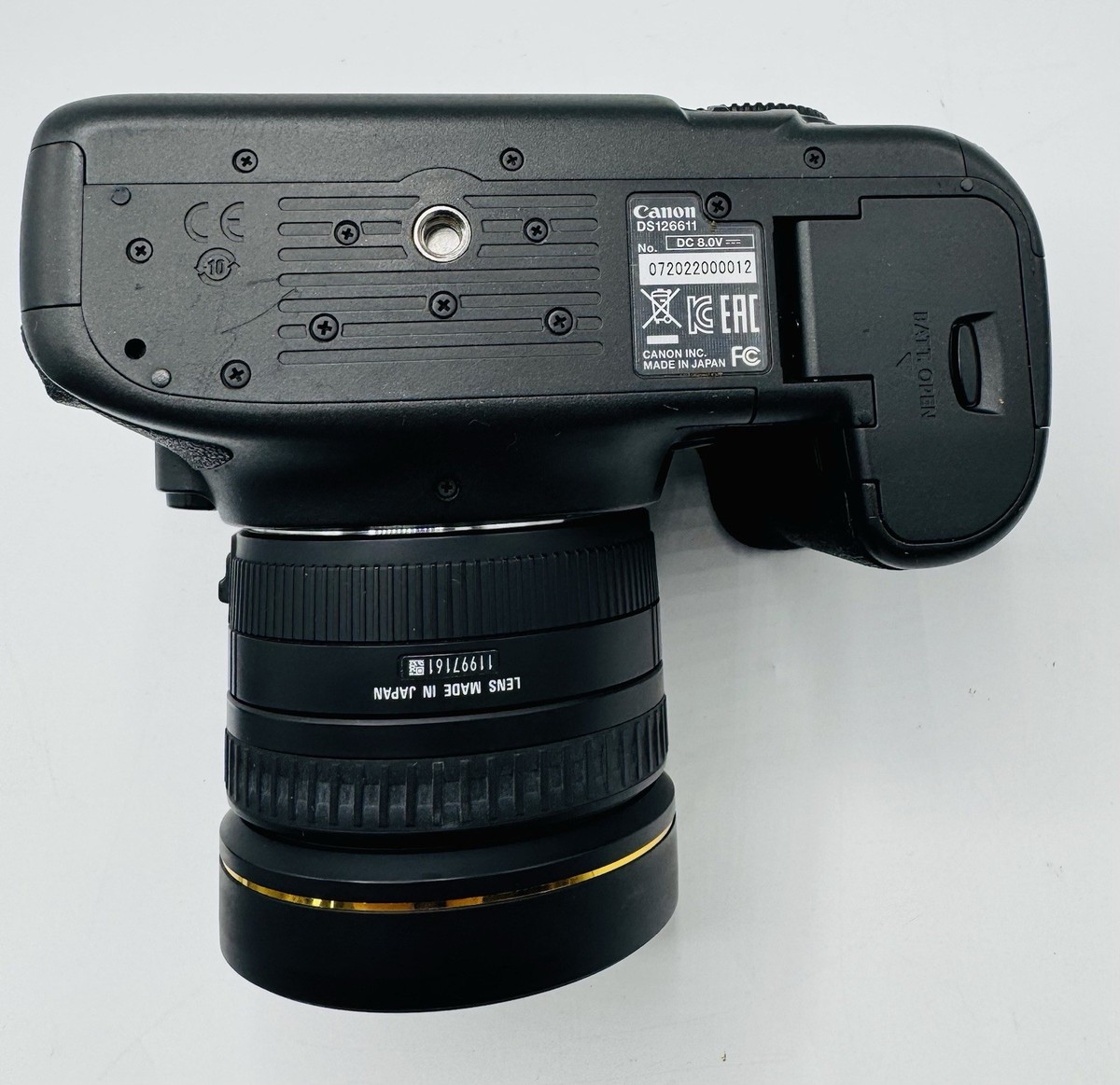 Canon EOS 5DS R 50.6MP Digital SLR Camera w Sigma EX DG Fisheye