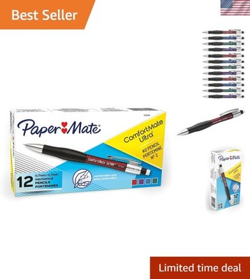 Ultra Comfort 12-Pack of Mechanical Pencils, 0.7mm Lead, Ideal for Note-Taking