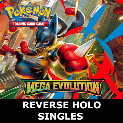 Pokemon TCG Mega Evolution - REVERSE HOLO EINZELKARTEN - NM/MT