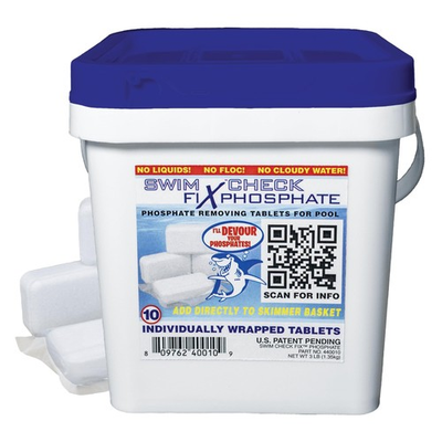 #ad Swim Check Fix Phosphate Remover Tablets – 10 Count Time Release Tabs for... $66.90