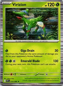 virizion pokemon card value TCG: V Box : Toys & Games [Fire] x2 Resistance Virizion ex Pokemon Cards Price