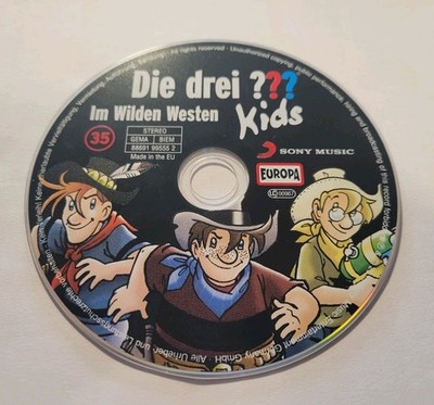 Die Drei ??? Kids - Im Wilden Westen #35 Loose Replacement Disc Sony Music CD