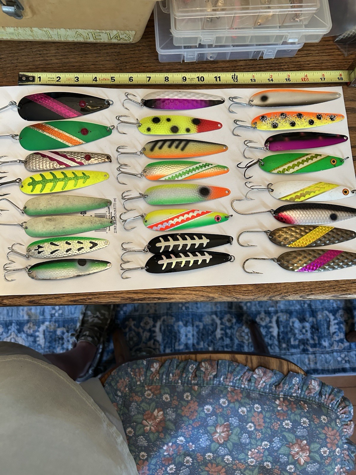 Lot Of spoons Stinger  Red Eye Stingray Super Magnum And Magnum AA35  - Image 3