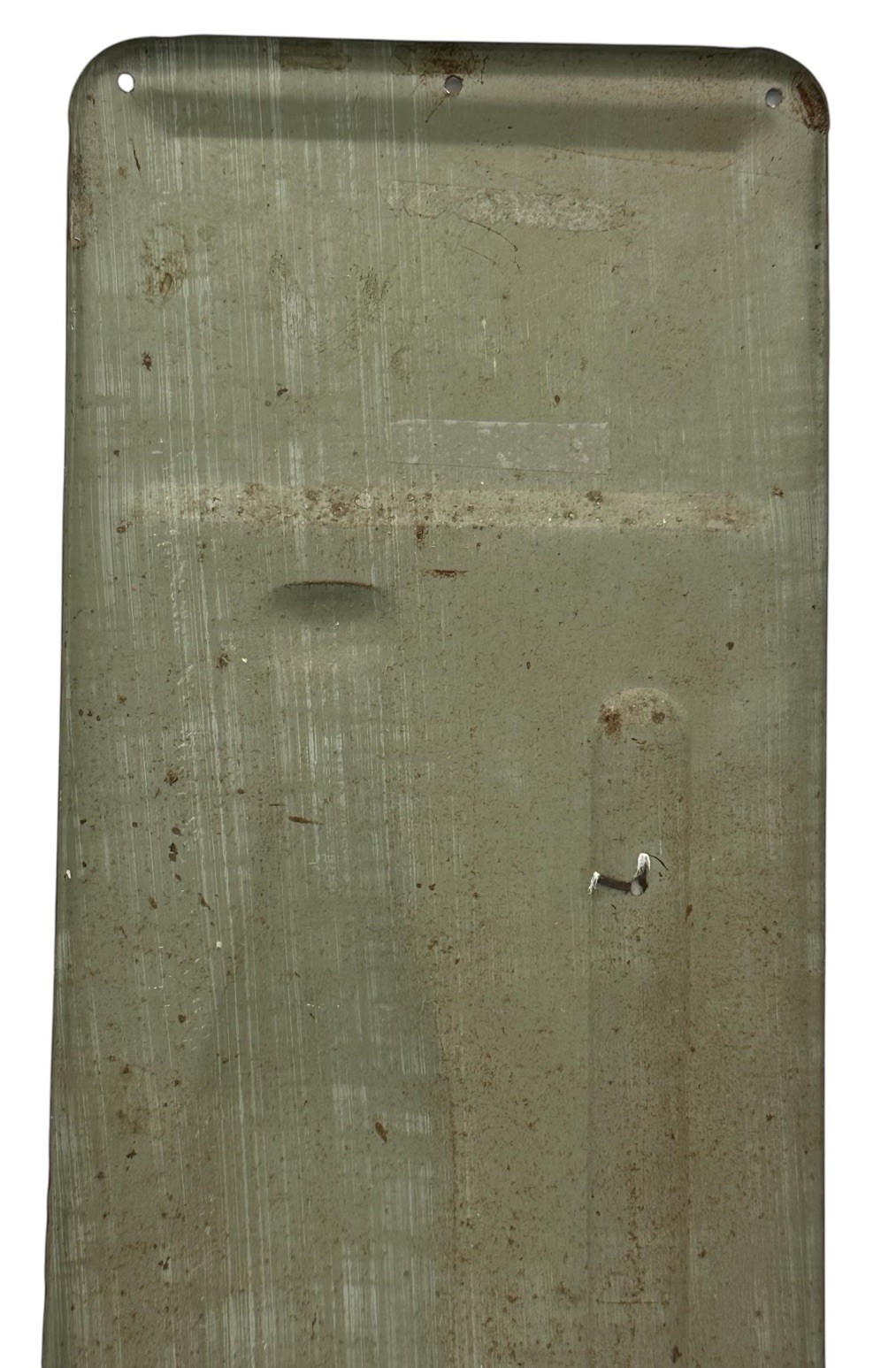 ORIGINAL ROYAL CROWN RC COLA ADVERTISING THERMOMETER SIGN RAISED BOTTLE