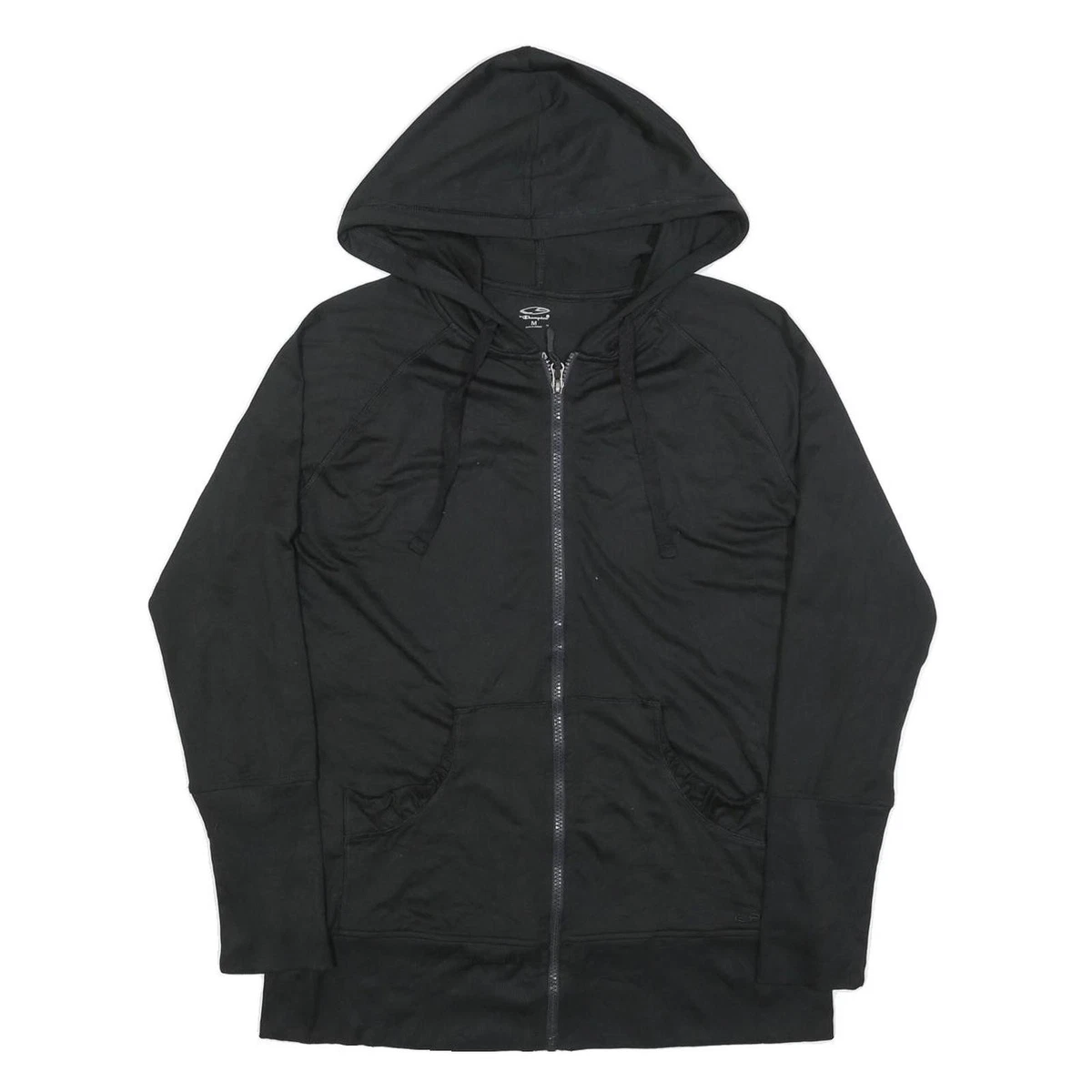 Sweat Zippé Everlast Femme – Noir, Capuche, Poches – Taille 10 (parfait état)