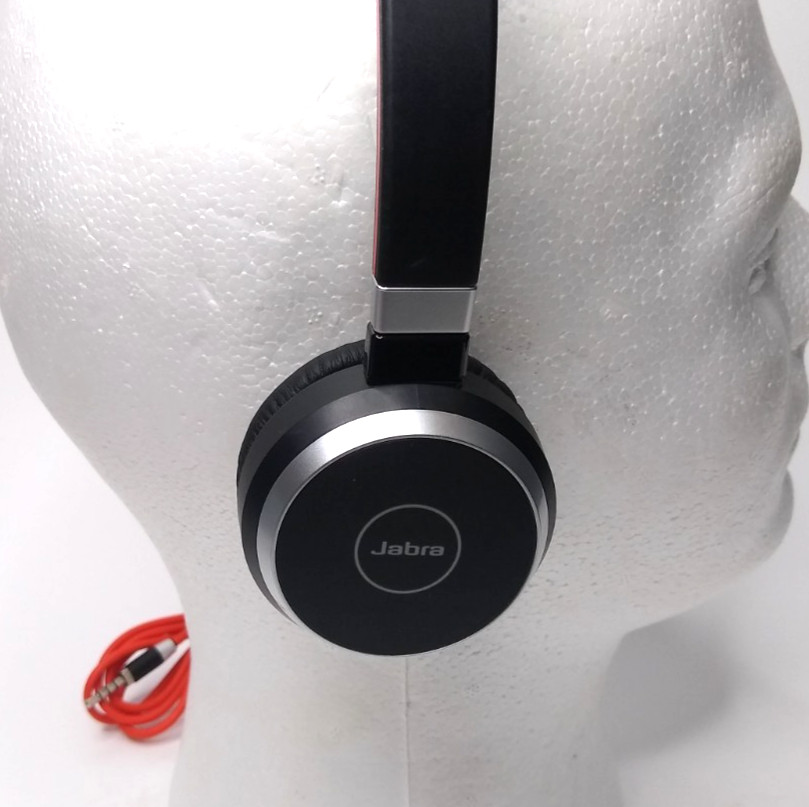 Jabra Evolve Boom Wired Stereo Headset HSC017 W51K ENC010 USB-A Controller