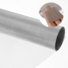 Wire Mesh 304 Stainless Steel Fine Wires Meshes Sheets Wire Screen Roll for D...