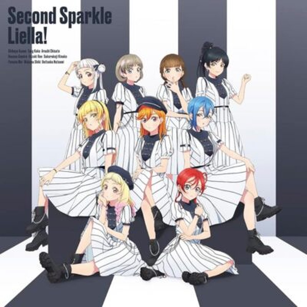 Live! Superstar!! Liella! 2nd Album ""Second Sparkle"" Original Edition CD Japan