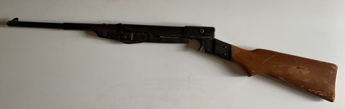 VINTAGE FUCILE GIOCATTOLO LEGNO METALLO INVICTA ITALY 1950s - Picture 2 of 15