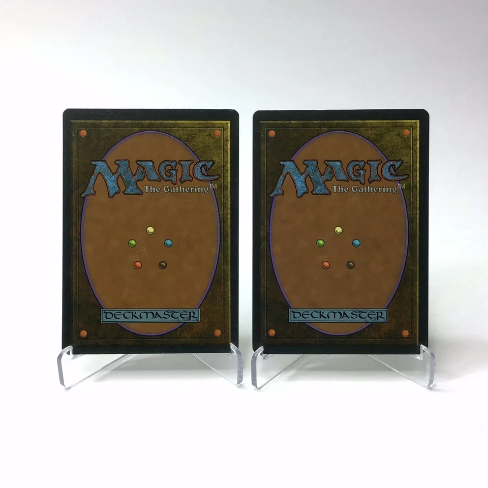 (2) Magic: The Gathering Trade Caravan MTG Homelands Vintage 1995 MP - Image 2 of 2